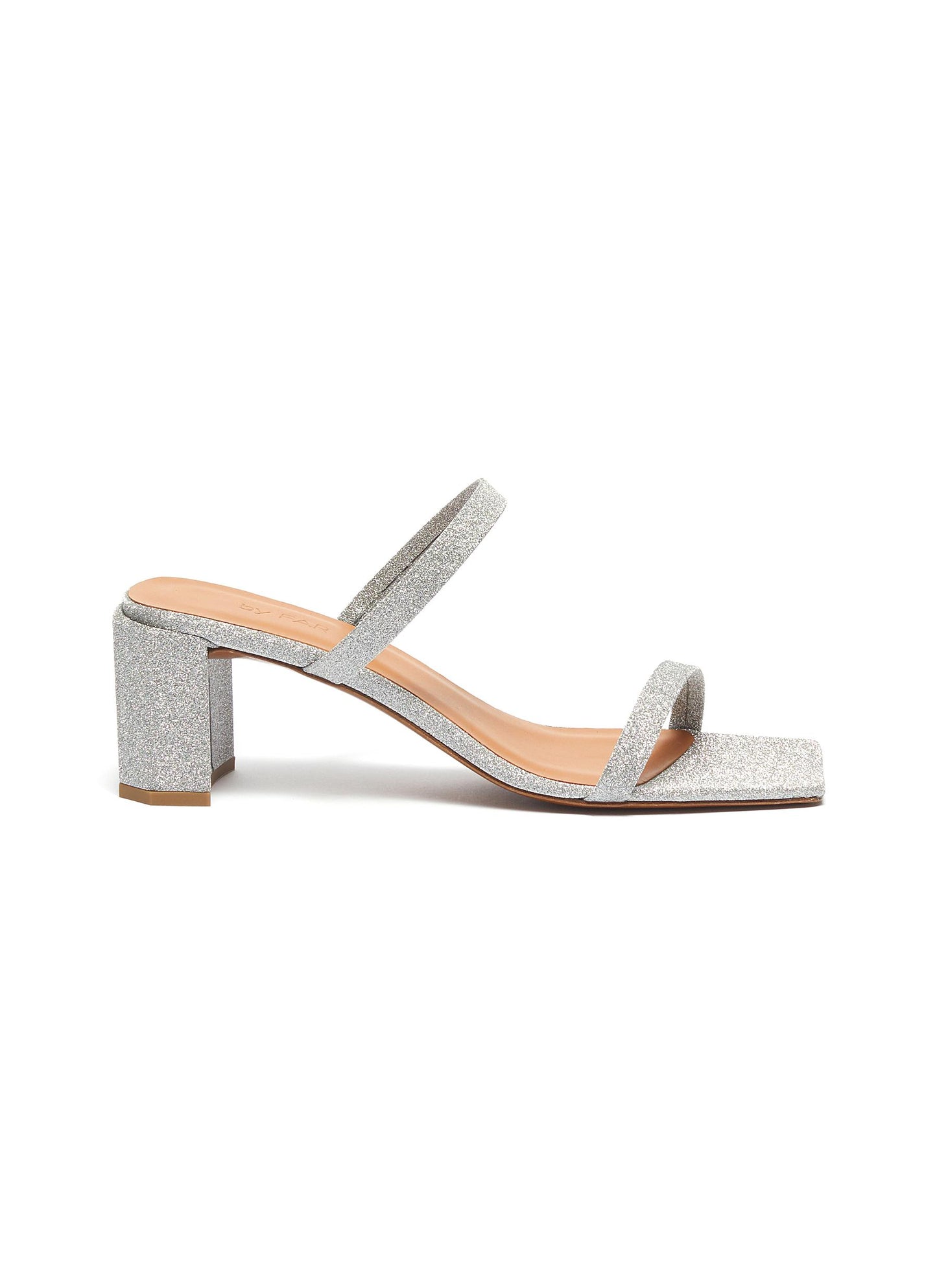 'Tanya' glittered sandals