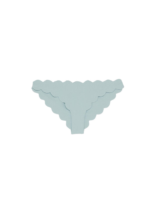 'Antibes' scalloped bikini bottoms - Marysia - Blue
