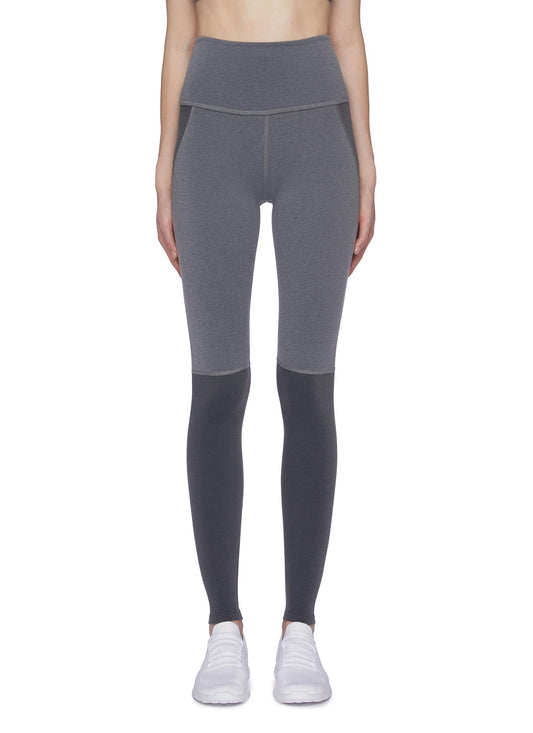 'Next' colourblock performance leggings - Beyond Yoga - Grey