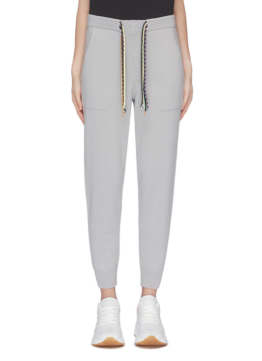 'Dettaglio Corde' triple drawstring track pants